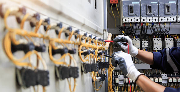 Professional Electrician technician working in Coalville, UT